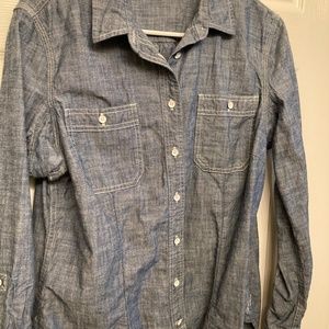 Duluth Trading Co. Free Range Chambray Button-down